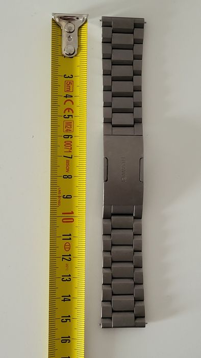 Bransoleta do zegarka Huawei GT 3 szerokość 22mm oryginalna tytan