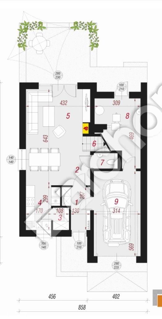 Dom jednorodzinny pod Poznaniem - Rabowice, 126m²