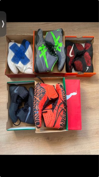 Борцовки nike tawa fury Asics Aggressor jb elite 33 36 37 38 40 41 42