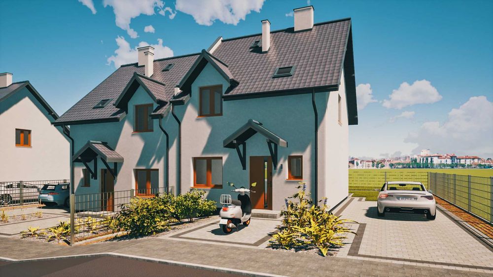 DOM-połowa bliźniaka (nie mieszkanie) Modlnica/Kraków/Bronowice