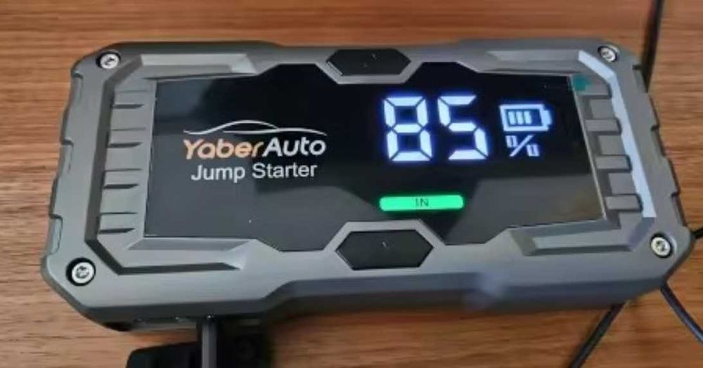 Booster de baterias de carro 5000A 21800 mAh, YaberAuto