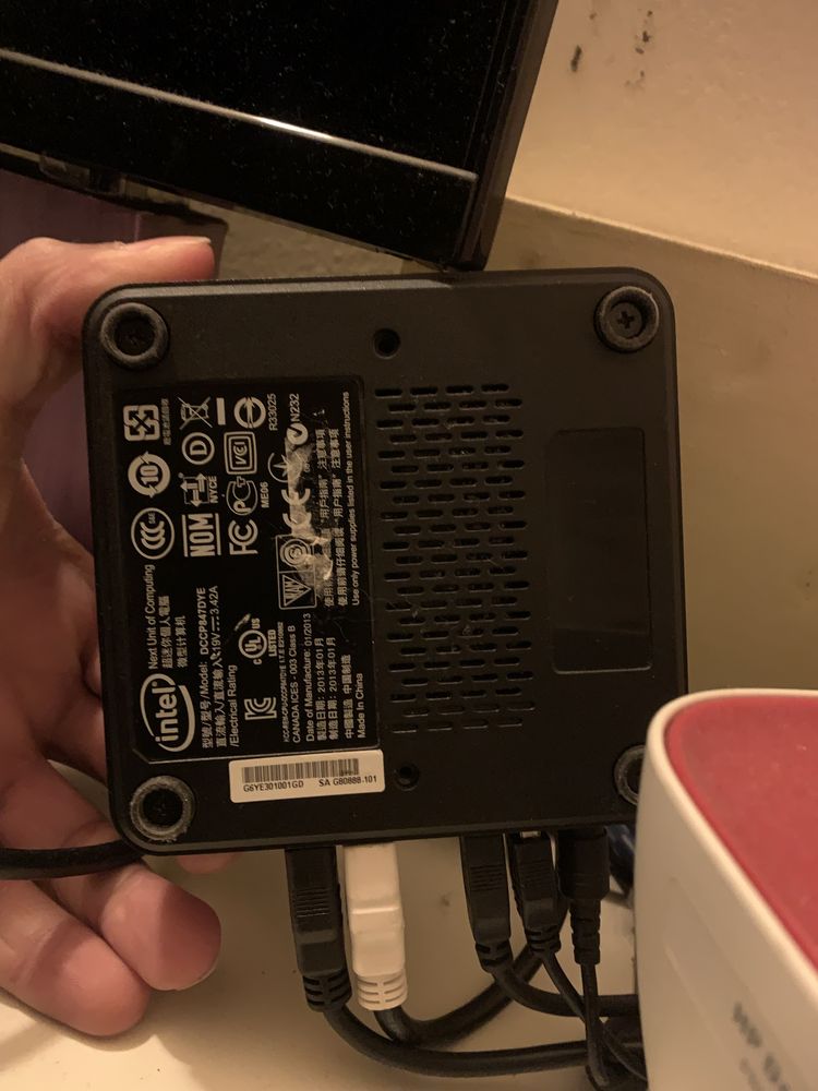 Mini pc NUC DCCP847DYE