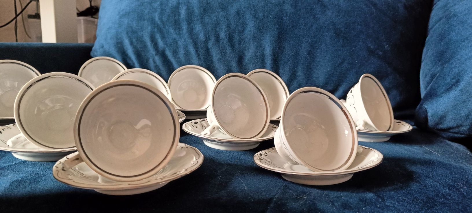 Porcelana Wałbrzych PRL zestaw