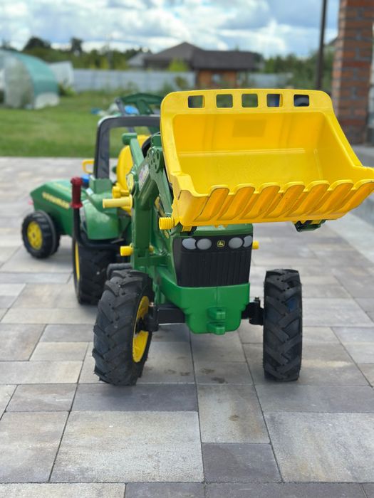 Трактор дитячий John Deere, rollyFarmtrac, rollytoys