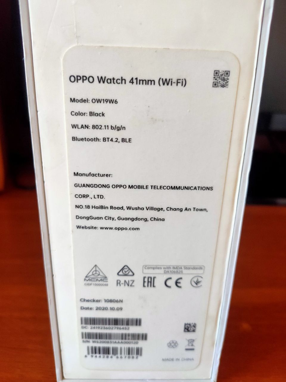 Oppo watch 41 mm (Wi-Fi)