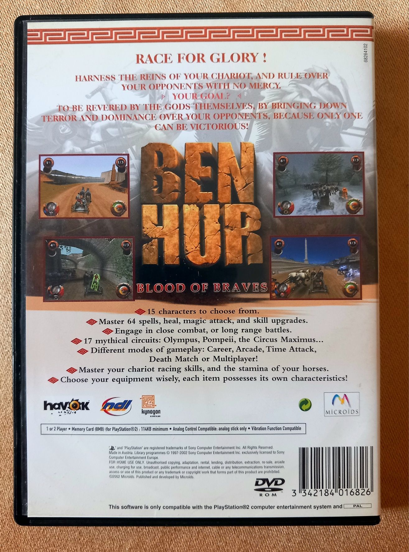 Ben-Hur - Blood of Braves (PS2)