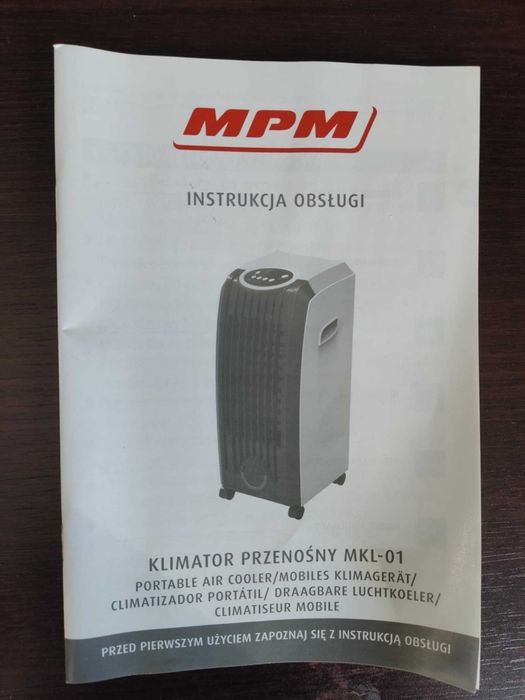 Klimator przenośny MPM MKL-01 – jak nowy