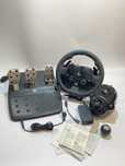 Kierownica Logitech G923 + Shifter + pudełka, gwarancja do 2026