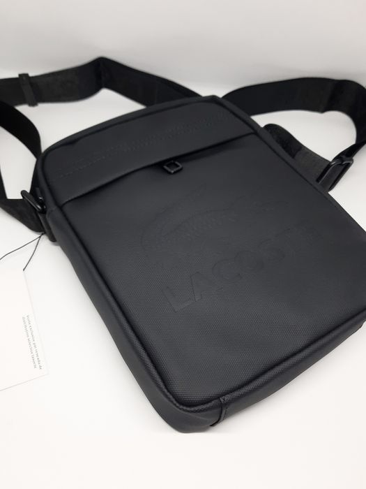 Сумка чоловіча барсетка лакоста | Мужская сумка мессенджер