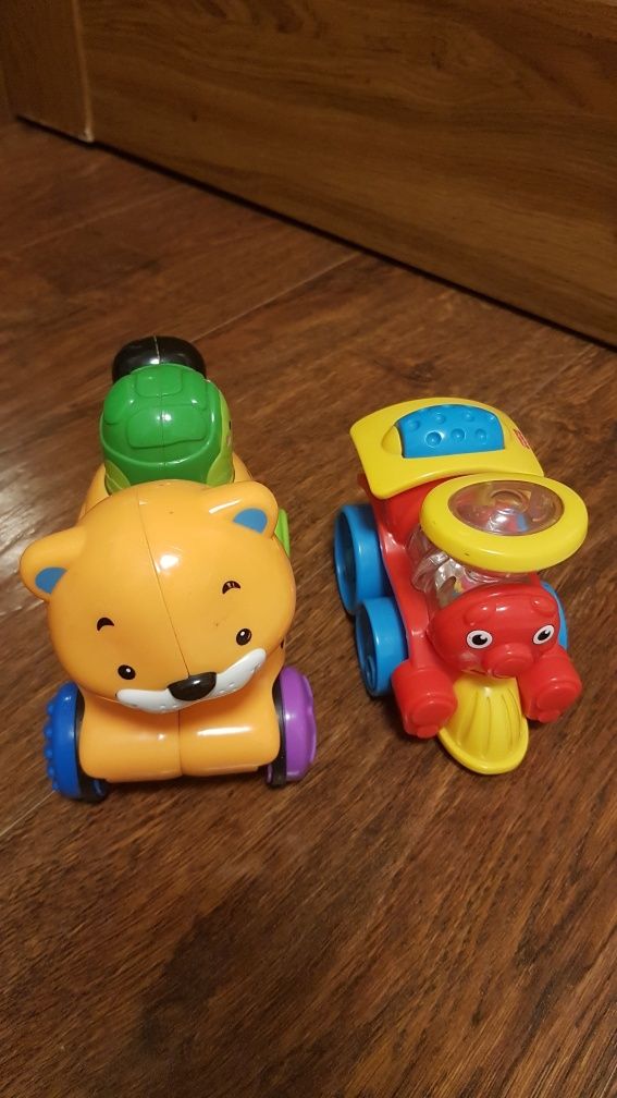 Fisher Price pociag i gepard