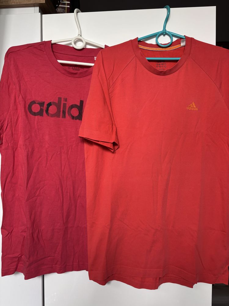 Dwie koszulki Adidas