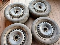 R16 205/55 Bridgestone, зима, шини