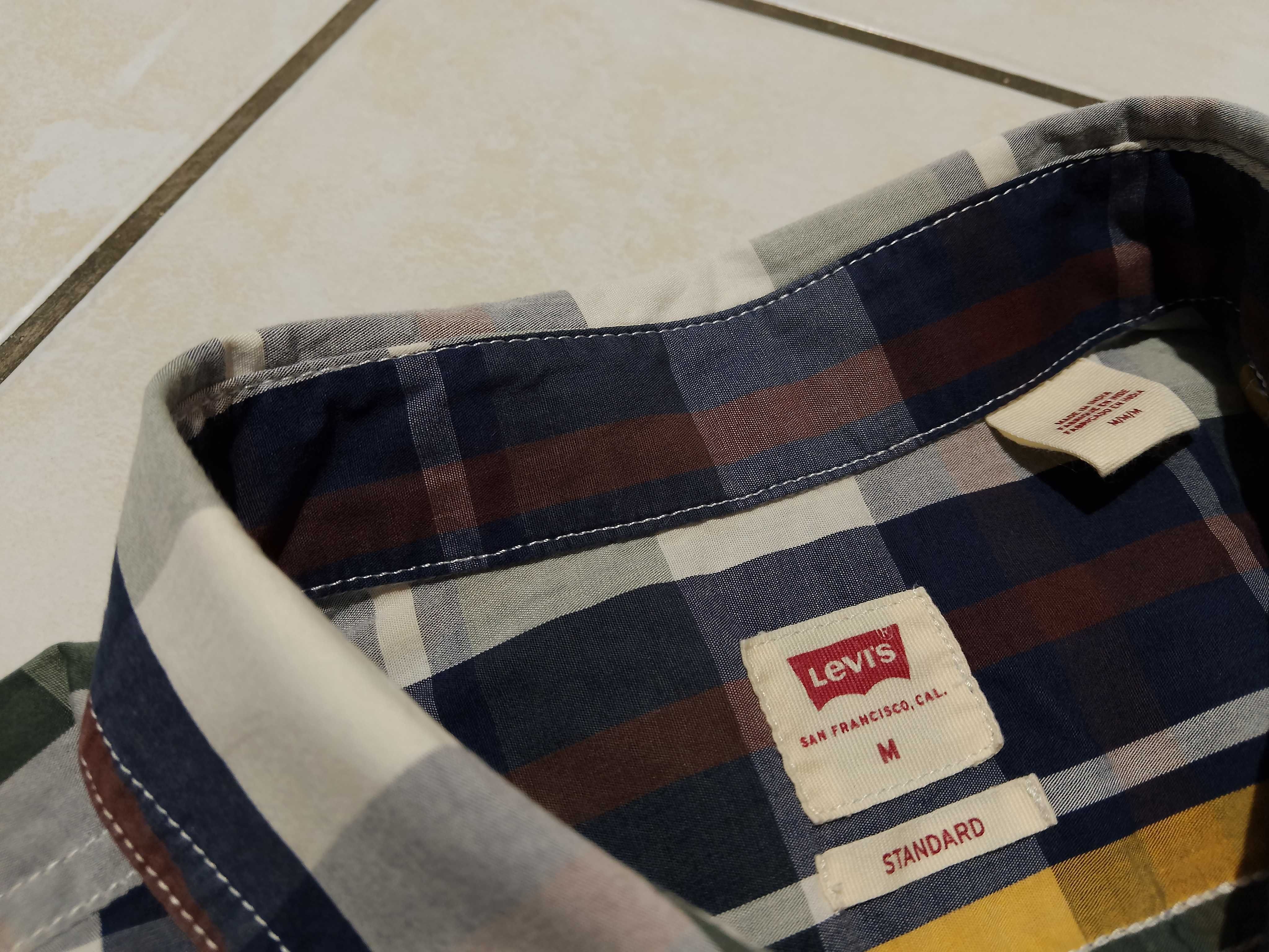 LEVIS - NOWA! z LOGO Koszula Męska rozmiar M