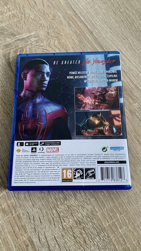 PS5 Spider-Man wersja PL