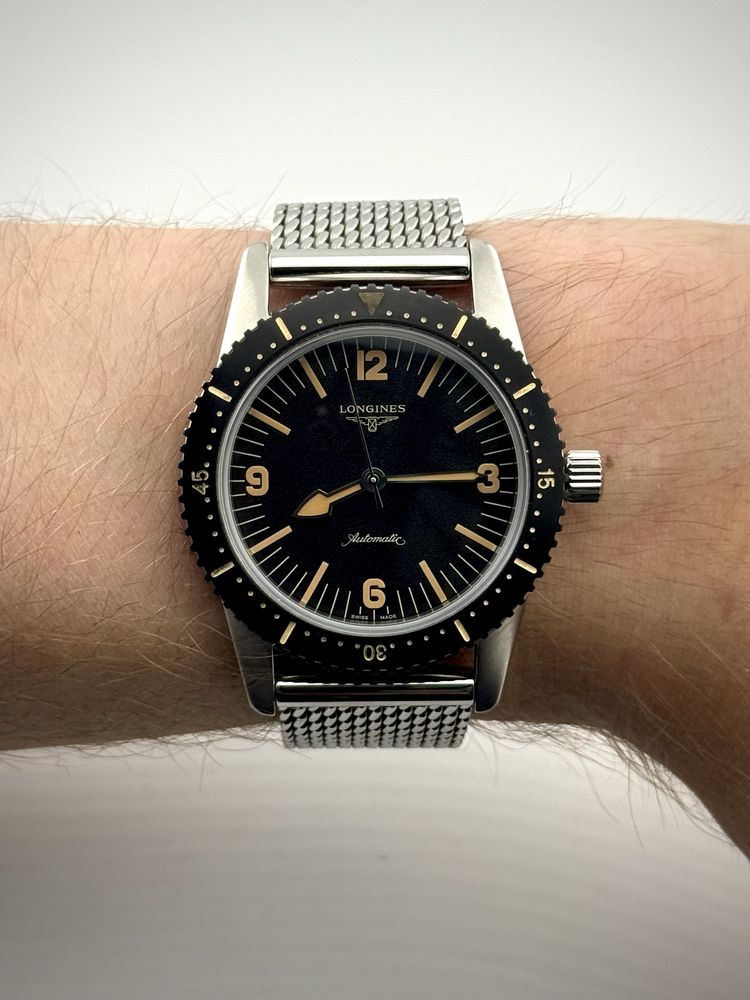 FVAT 23% FULLSET Longines Heritage Skin Diver 42 mm ref. L2.822.4.56.6