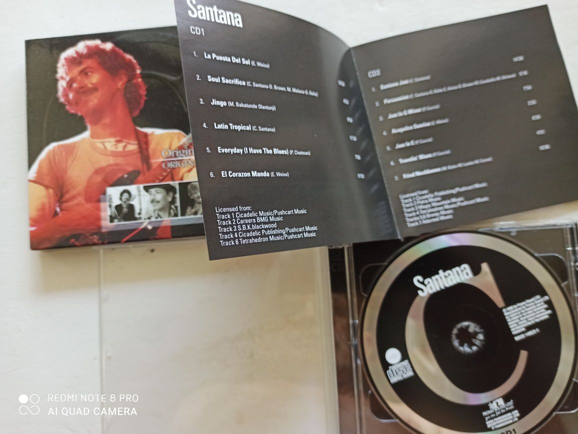 CD Santana два диска Німеччина.