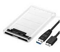 Obudowa zewnętrznego HDD lub SSD + kabel USB 3.0 to SATA III 2.5 cala