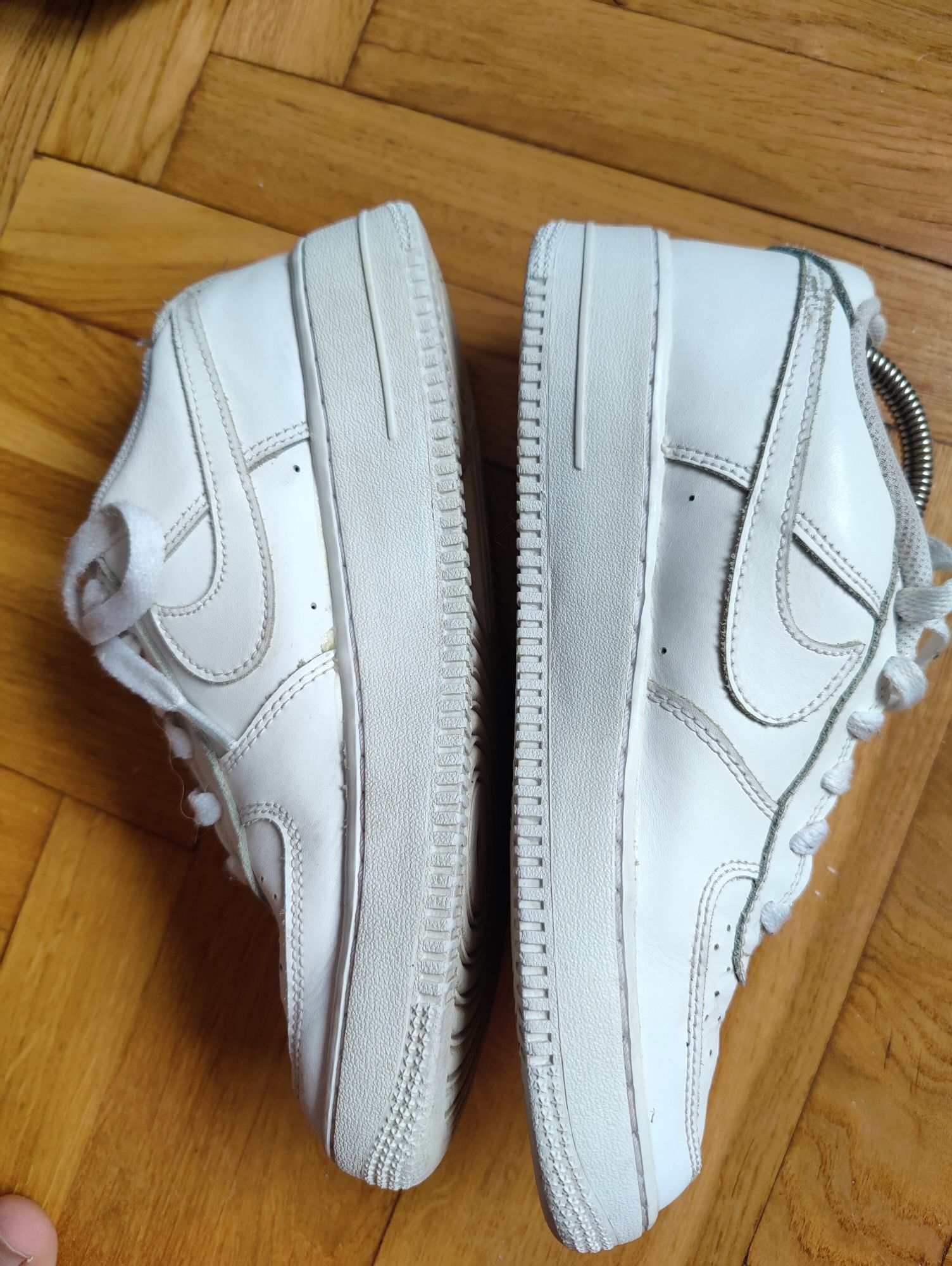 Nike air force 1 one af1 38.5 sneakersy buty białe white y2k drip dril