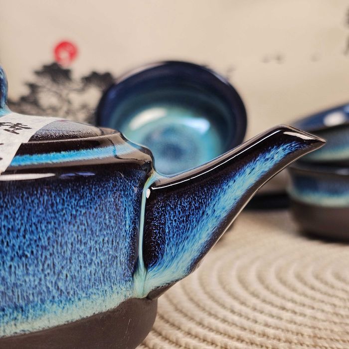 Дорожній сервіз ❱ китайський чайний набір у сумці ❰ Око дракона