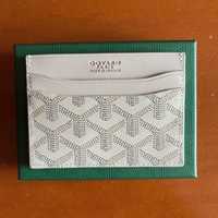 Goyard wallet white
