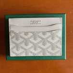 Goyard wallet white