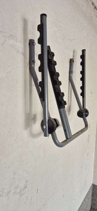 Wieszak stojak na rowery trzy szt.