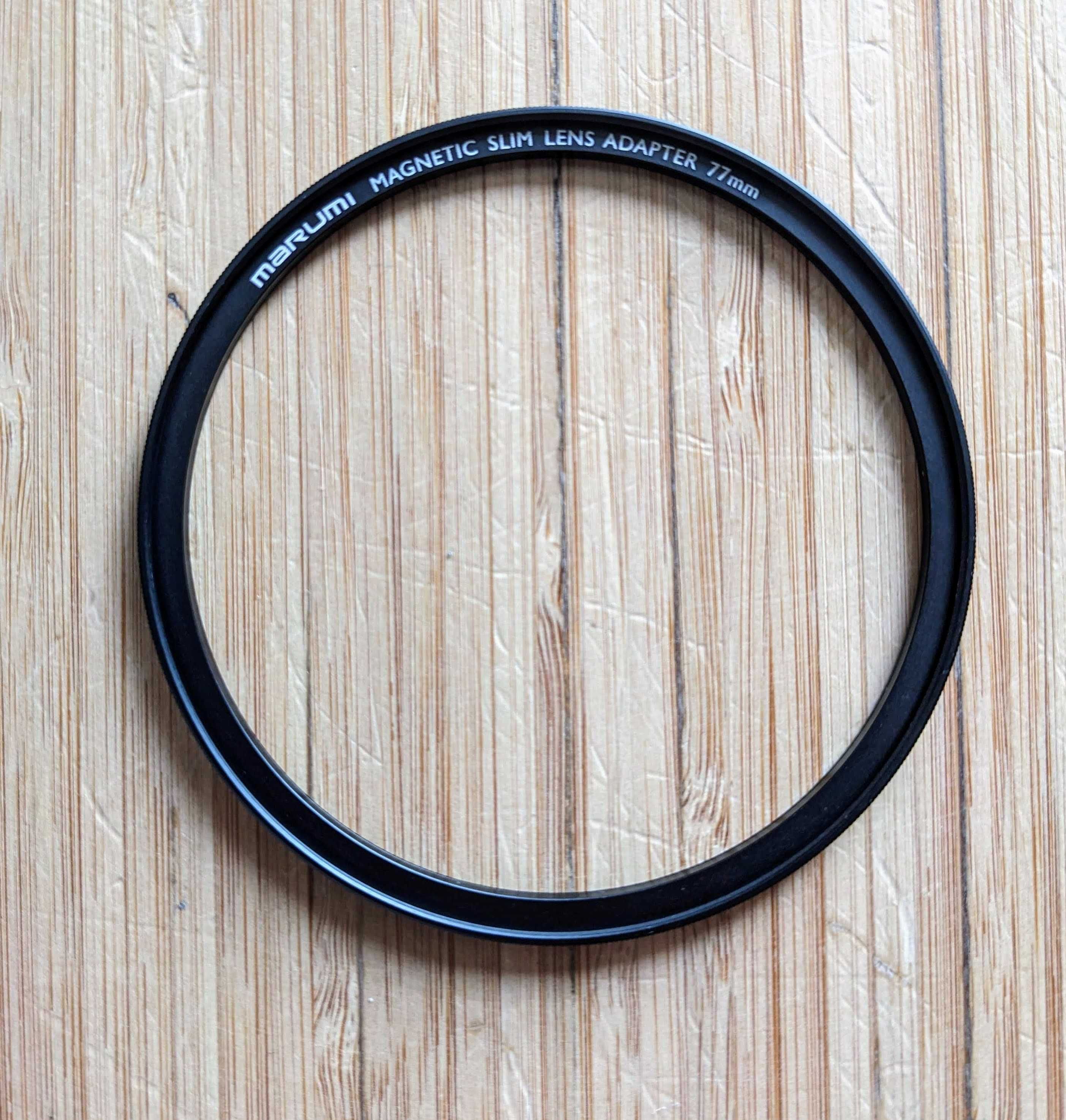 Marumi Magnetic Slim 77mm: Filtr ND16 + Adapter + Dekielek