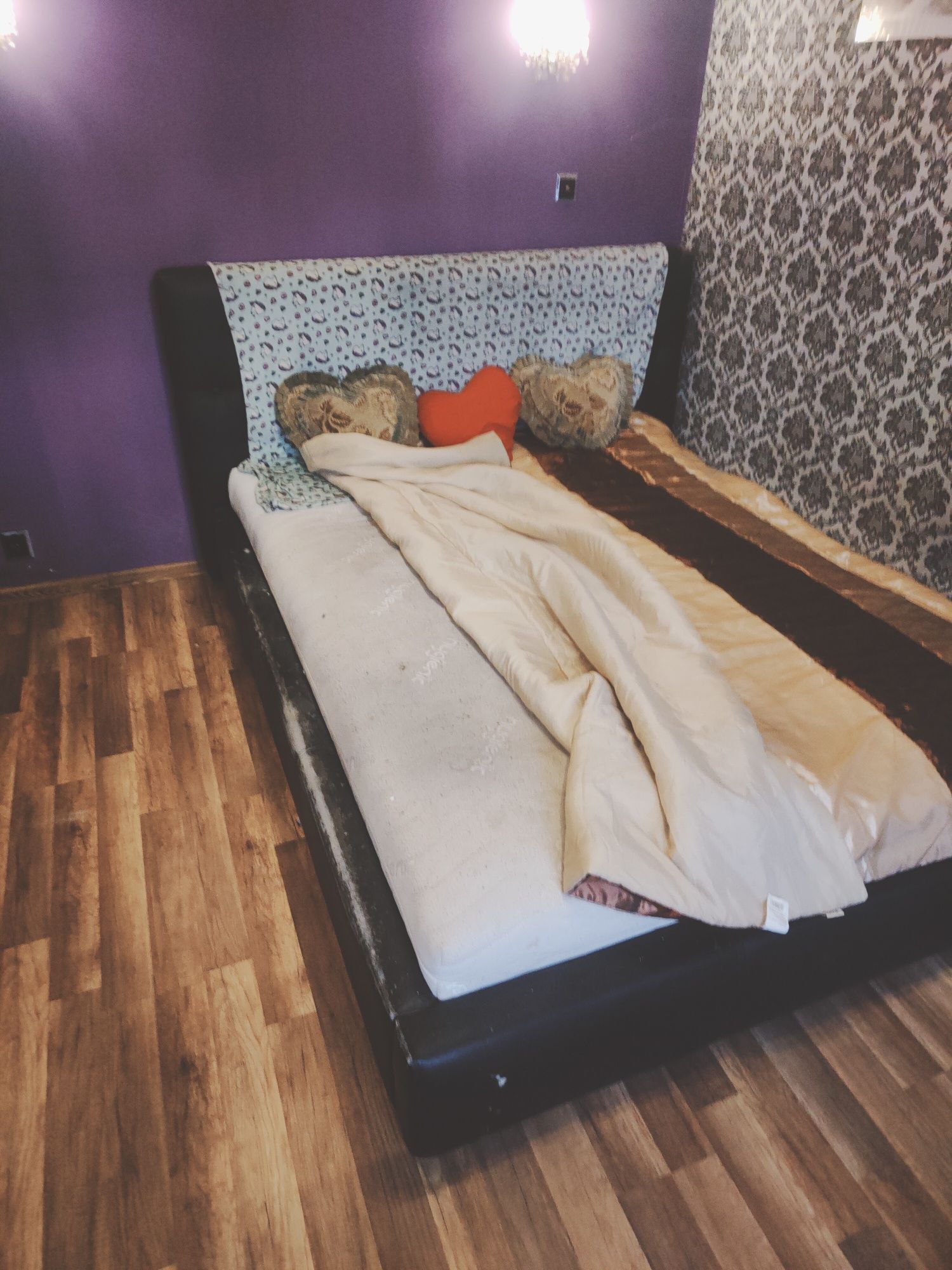 Łóżko + materac 160x200