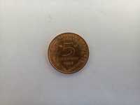 Moneta Francja - 5 centymów 1997 /25/