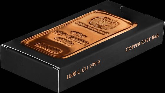 Barra de Cobre de 1kg Christiaan Robert