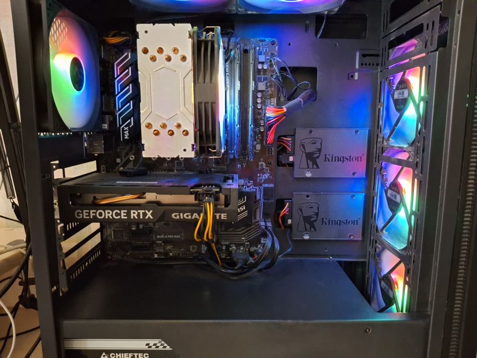 Ігровий ПК Ryzen 5 5600g / RTX 4060 /  + Монітор 180Hz, периферія