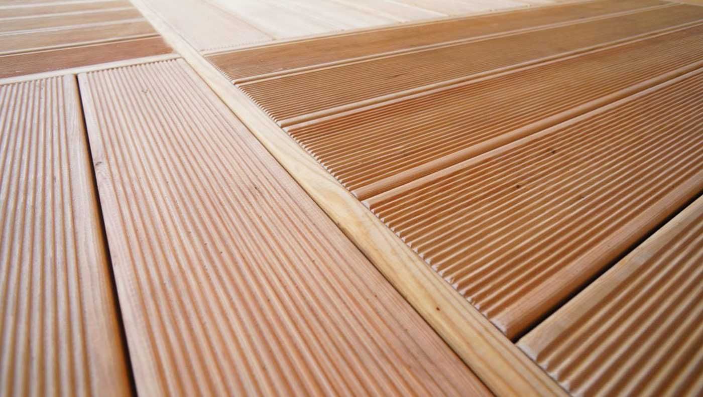 MODRZEW SYBERYJSKI deska tarasowa ryflowana drewno naturalne 5,1m