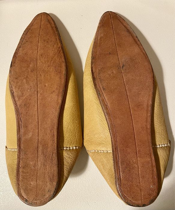 Babuchas marroquinas tamanho 39