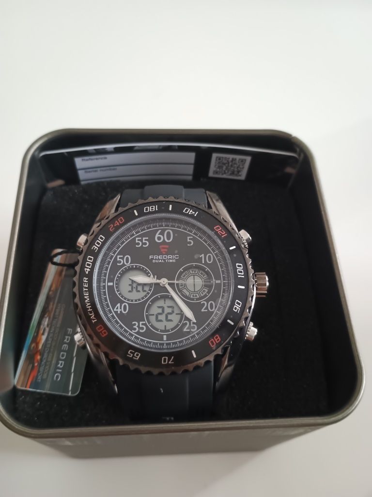 Zegarek Dual Time Frederic