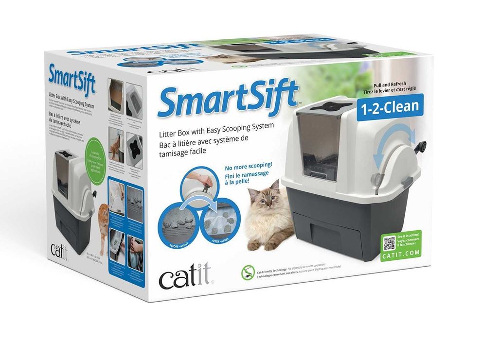 Catit Kuweta Samoczyszcząca SmartSift Szara DUŻA