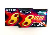 2x Kaseta TDK HS 90 * NOWE *Japan, Idealne do kamer 8 mm *Tanio !