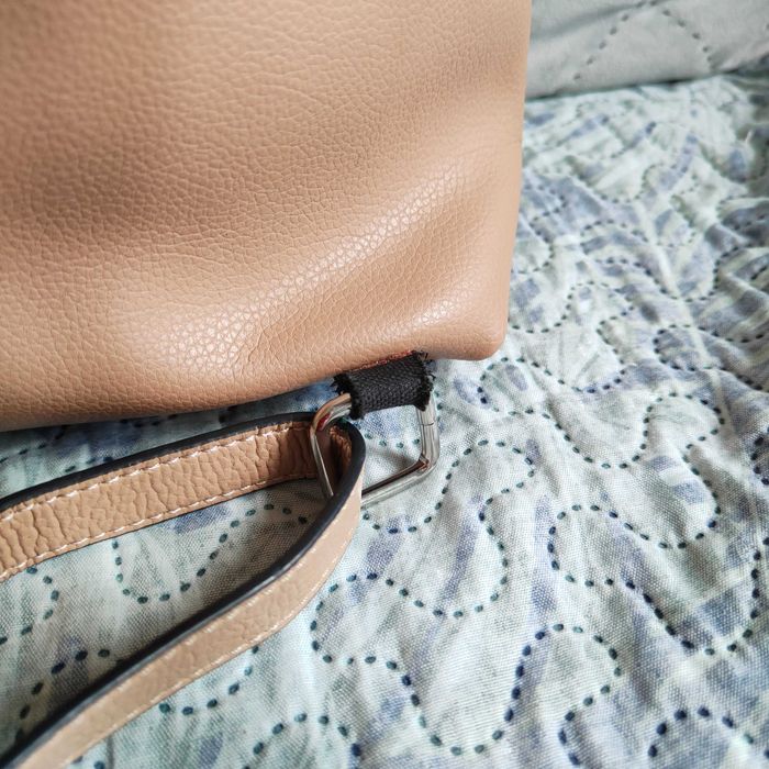 Plecak miejski beżowy mały