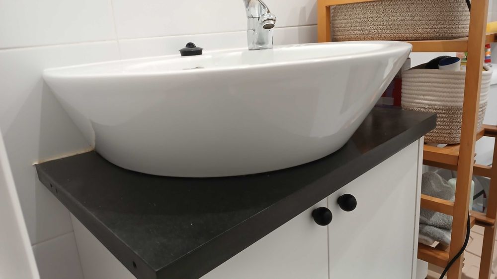 Lavatório branco WC