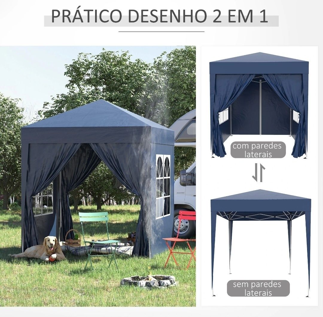 Tenda paddock abrir 2x2