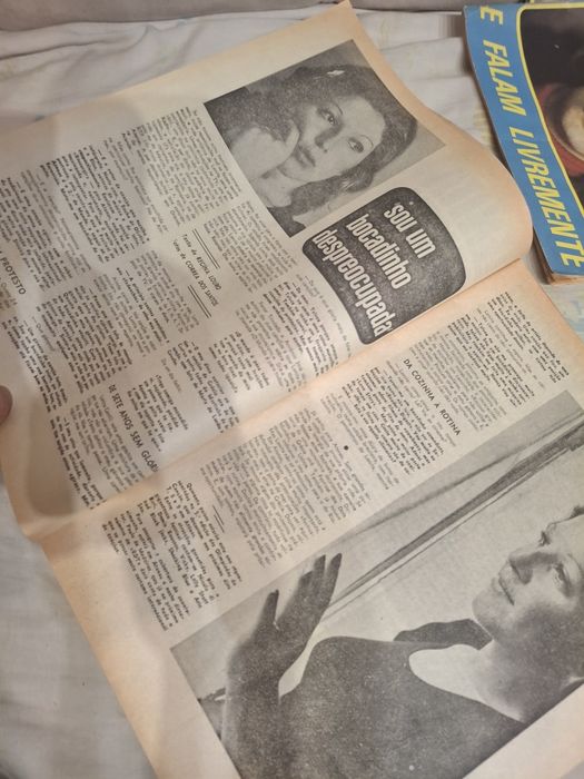 Revistas vintage radio televisão lenita gentil