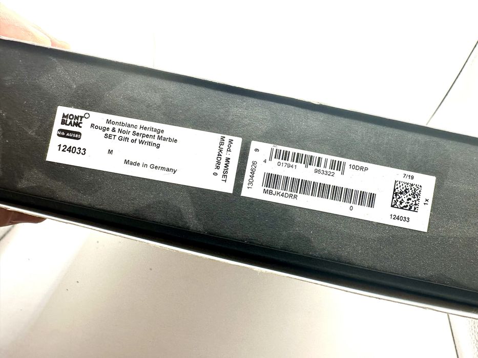 Pióro wieczne Montblanc Heritage - zestaw z notatnikiem