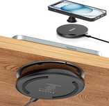 Ładowarka bezprzewodowa pod biurko iPhone 14 - 16/Samsung/Android