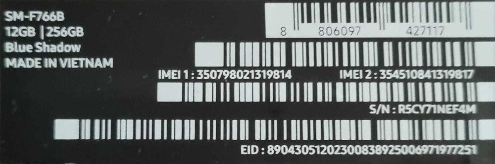 Samsung Galaxy Z Flip 7, 256 GB używany 5 dni