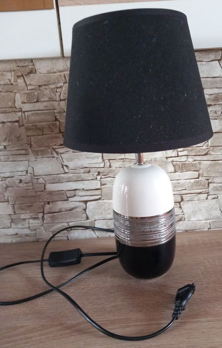 Lampa stołowa ceramiczna 39 cm.