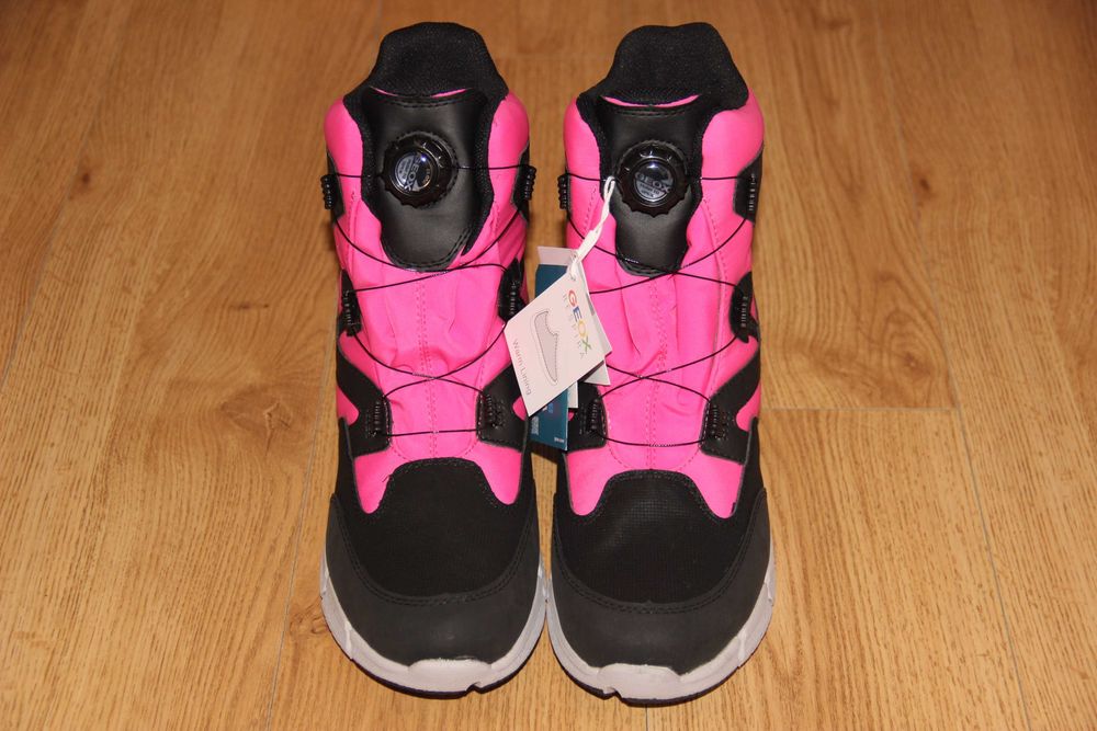 Підліткові зимові чоботи з мембраною Geox J Flexyper 38 39 р. Джеокс