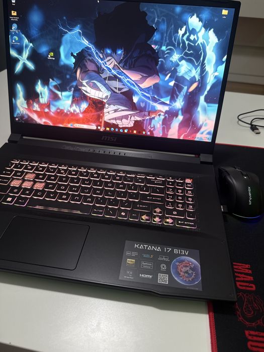 MSI Katana17 B13VFK-841XPL GWARANCJA I7-13620H 16GB 1TS RTX4060-8,17.3