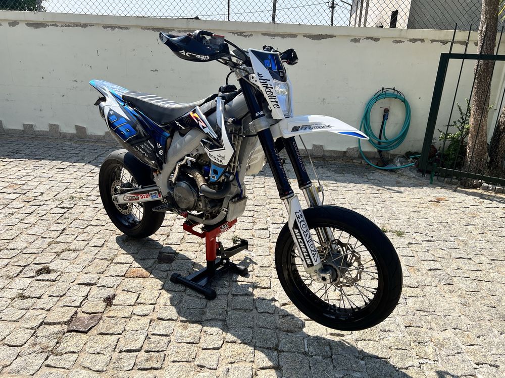 Honda CRF450R supermotard