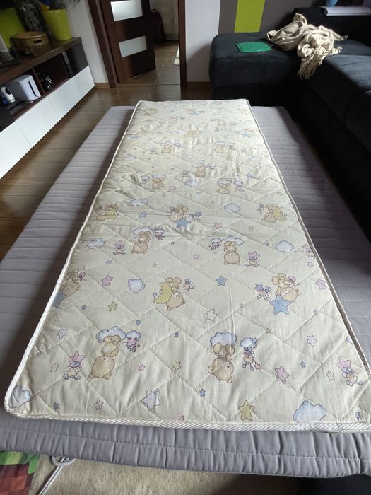 Dziecięcy Materac lniany len. 180 x 80 x 5 cm