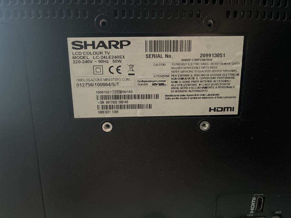 Na sprzedaz Telewizor sharp