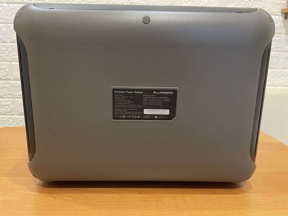 Портативная электростанция ALLPOWERS 1,8 кВт, аккумулятор LiFePO4